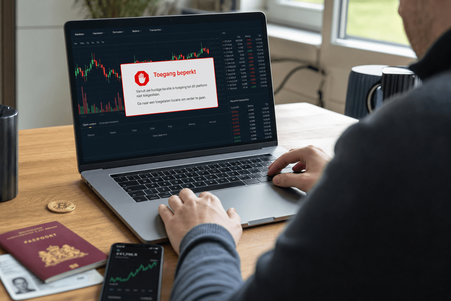 Vijftien cryptobeurzen mogen vanaf 1 juli geen Nederlanders meer bedienen