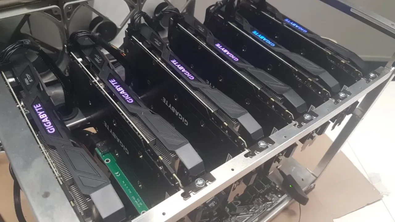 Zelf een 6x GPU mining rig bouwen voor Ethereum mining