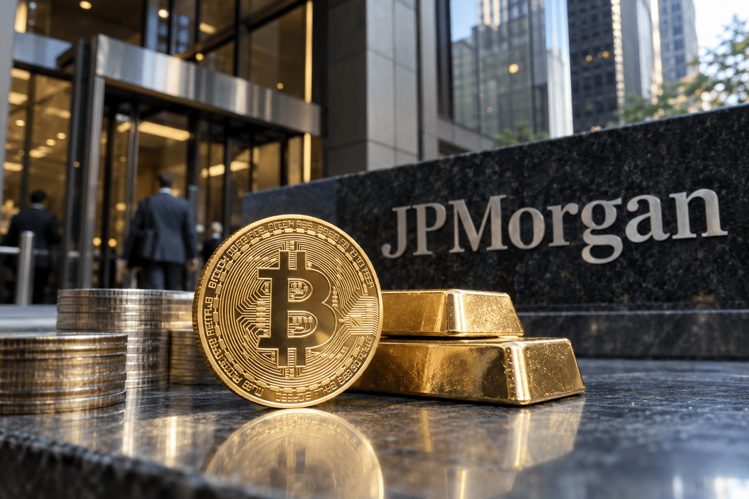 JPMorgan verwacht van bitcoin meer rendement dan van aandelen en goud