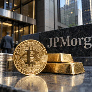 JPMorgan verwacht van bitcoin meer rendement dan van aandelen en goud