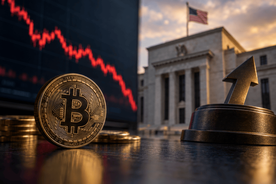 Bitcoin zakt na hogere inflatie in de VS: wat dit betekent voor de rente