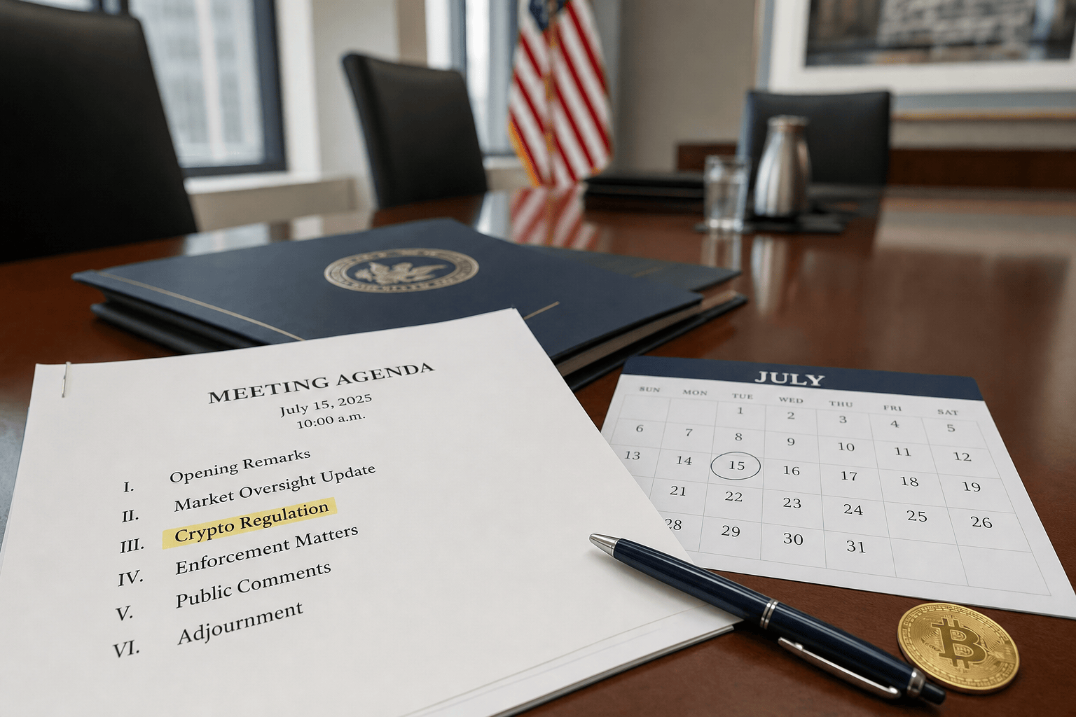 SEC zet 'Regulation Crypto' voor juli op de agenda