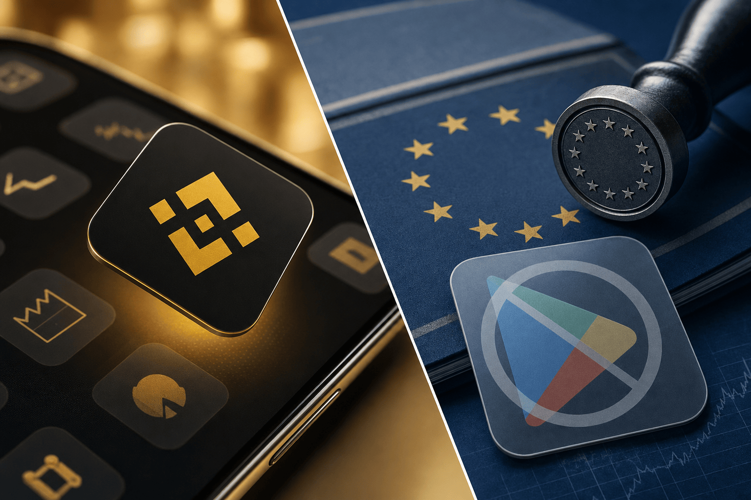 Binance-app verdwijnt uit Google Play in delen van de EU na ingetrokken MiCA-aanvraag