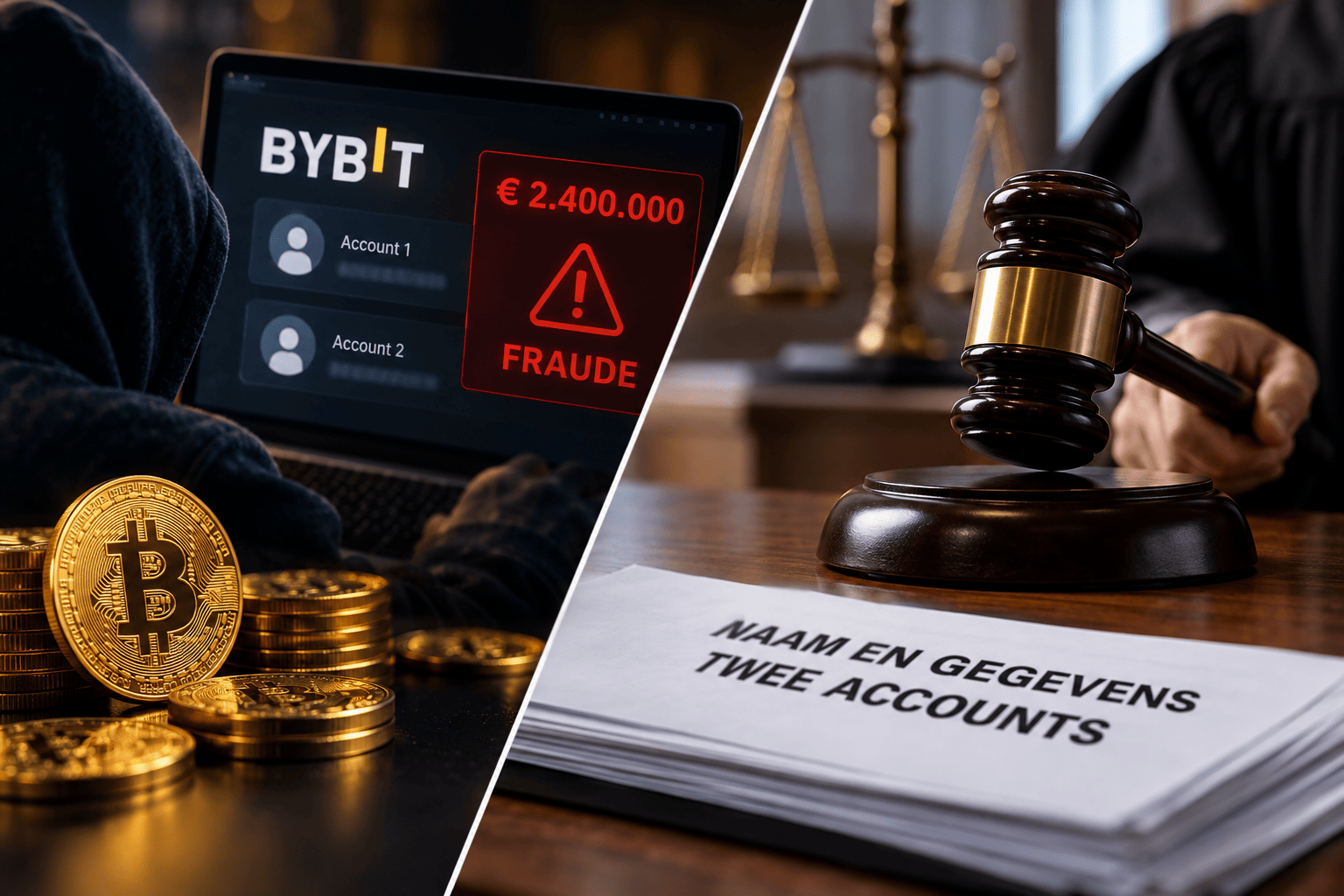 Rechter dwingt Bybit naam achter twee accounts te geven na oplichting van 2,4 miljoen