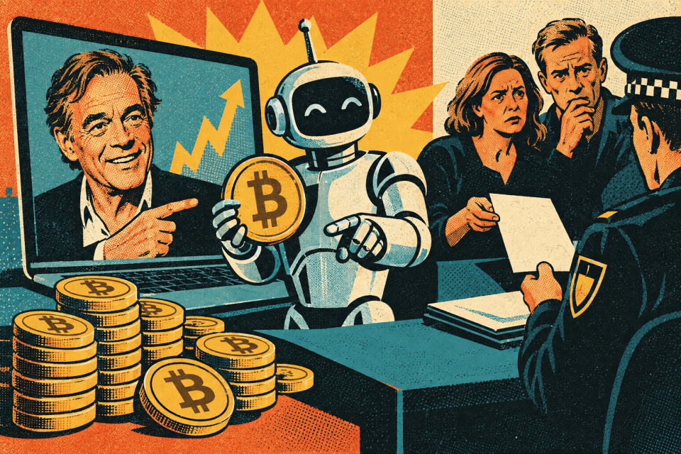 Cryptorobot met naam van Cees Geel is nep, familie doet aangifte