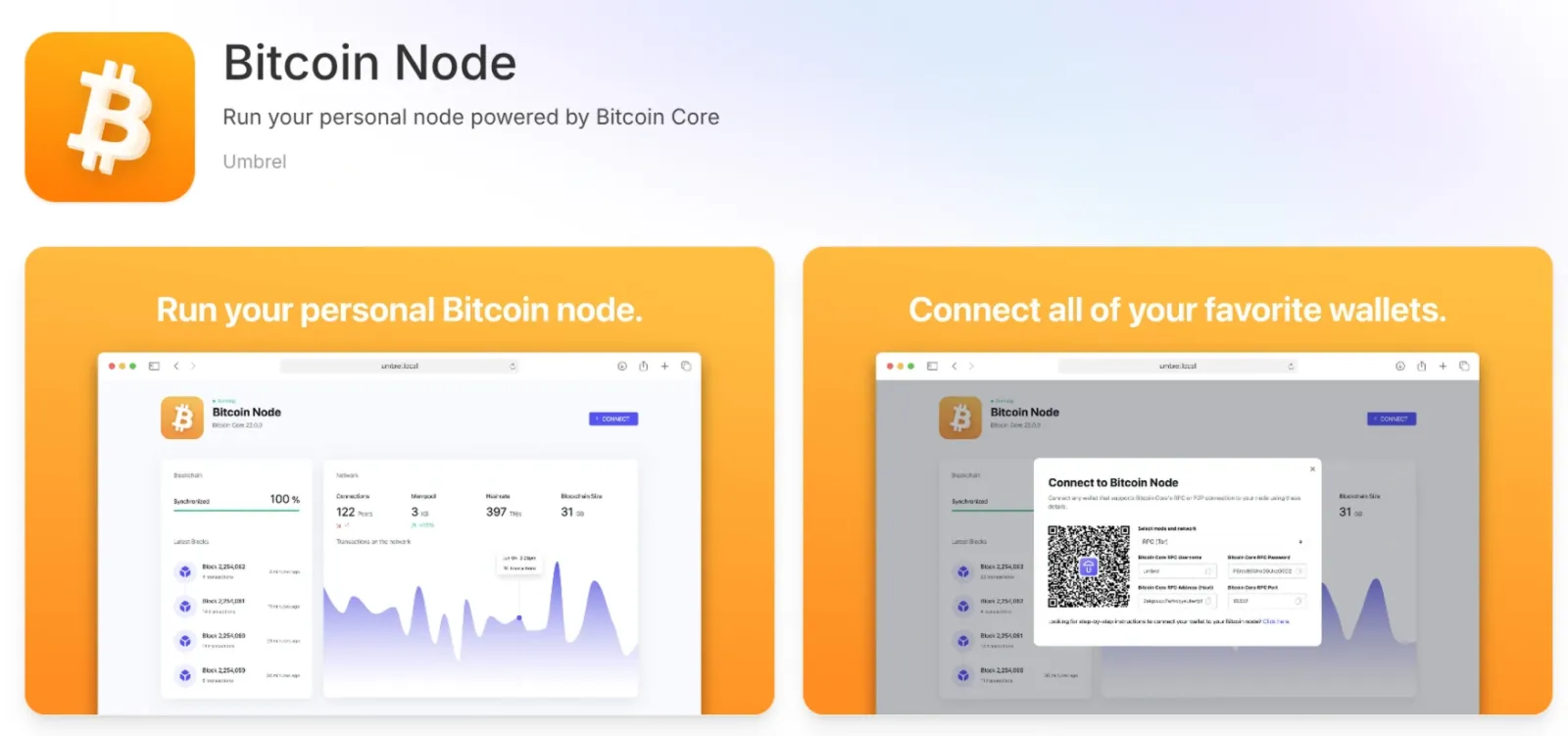 bitcoin node umbrel