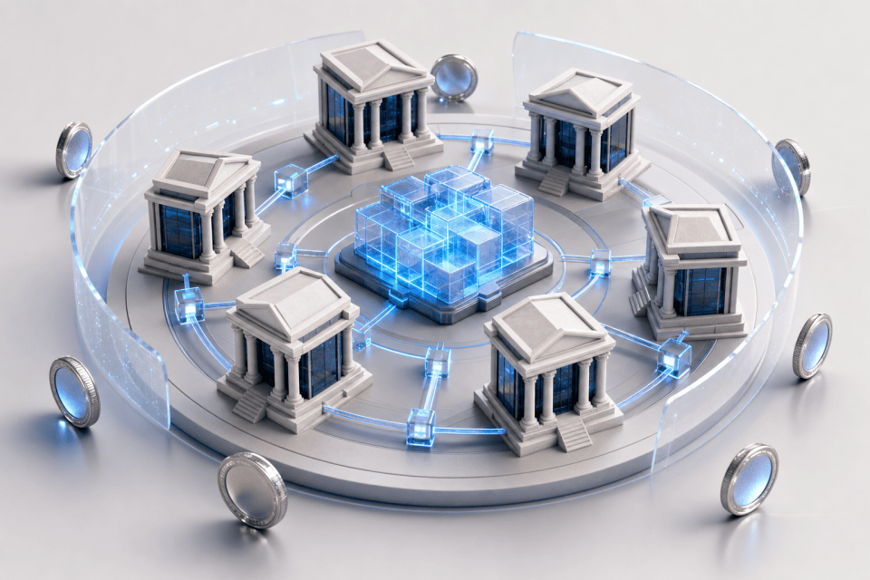 Grote Amerikaanse banken bouwen blockchain-netwerk tegen stablecoins