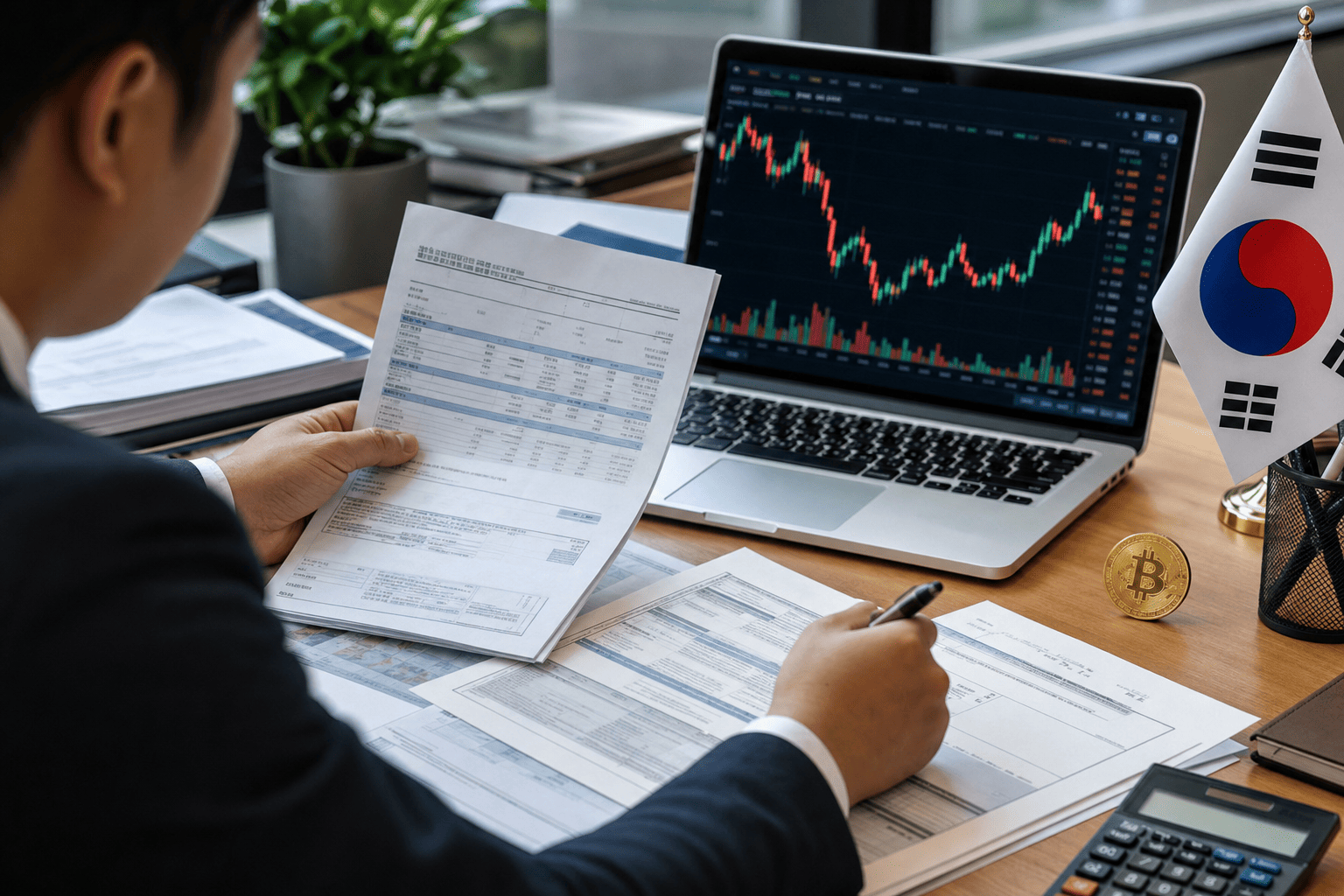 Zuid-Korea bevestigt cryptobelasting van 22 procent vanaf 1 januari 2027