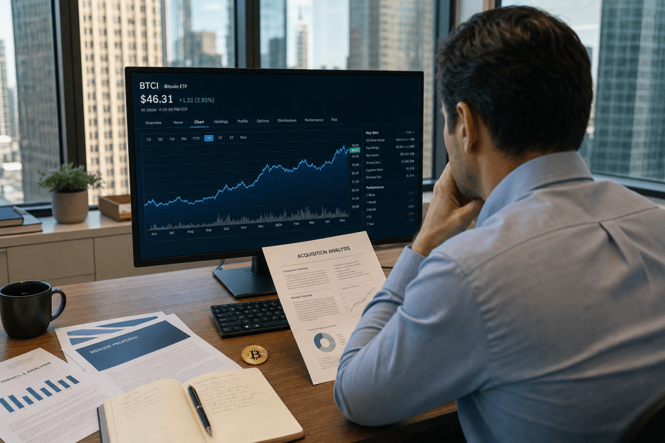 Goldman Sachs koopt NEOS voor 2,25 miljard dollar en krijgt bitcoinfonds BTCI in handen
