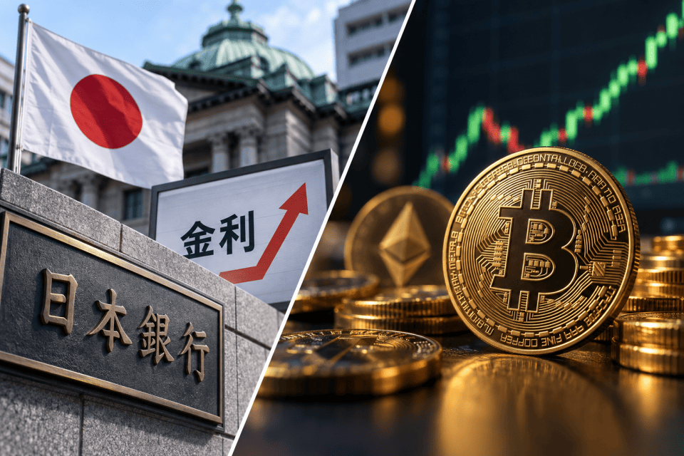 Japan verhoogt de rente, de gevreesde klap voor crypto blijft uit