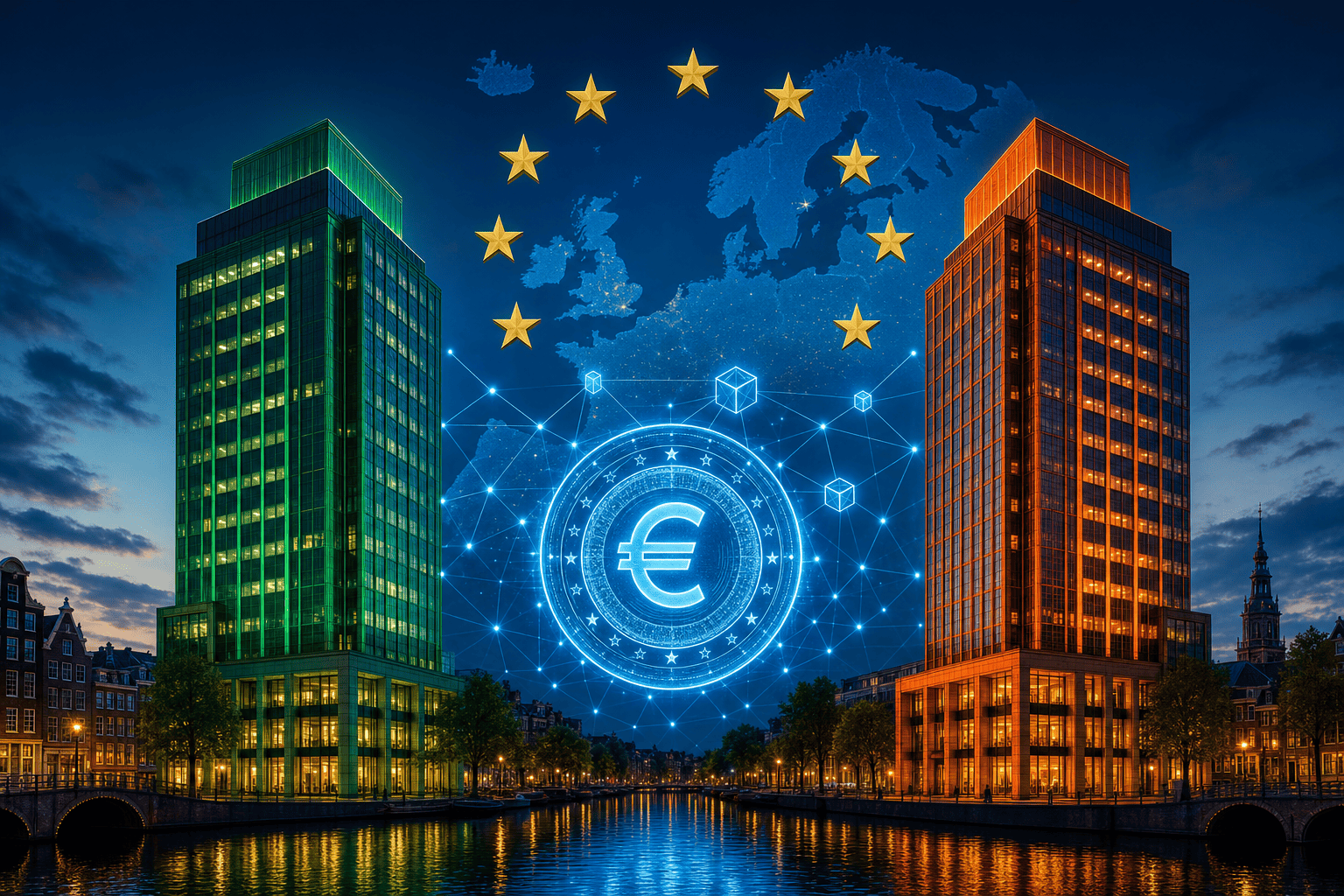 ABN AMRO en Rabobank sluiten zich aan bij Europees euro-stablecoinconsortium Qivalis