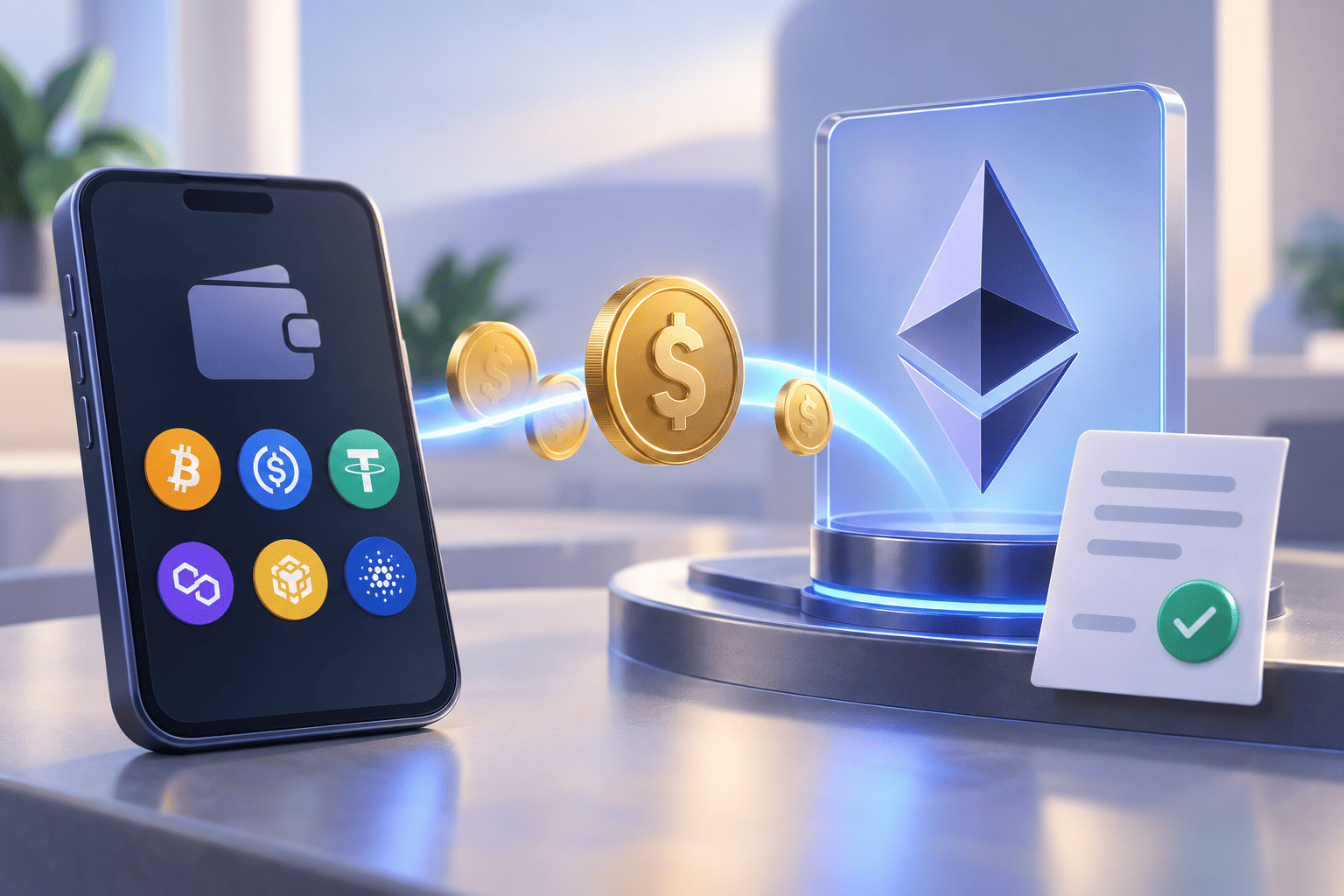 Ethereum wil transactiekosten laten betalen zonder ether in je wallet