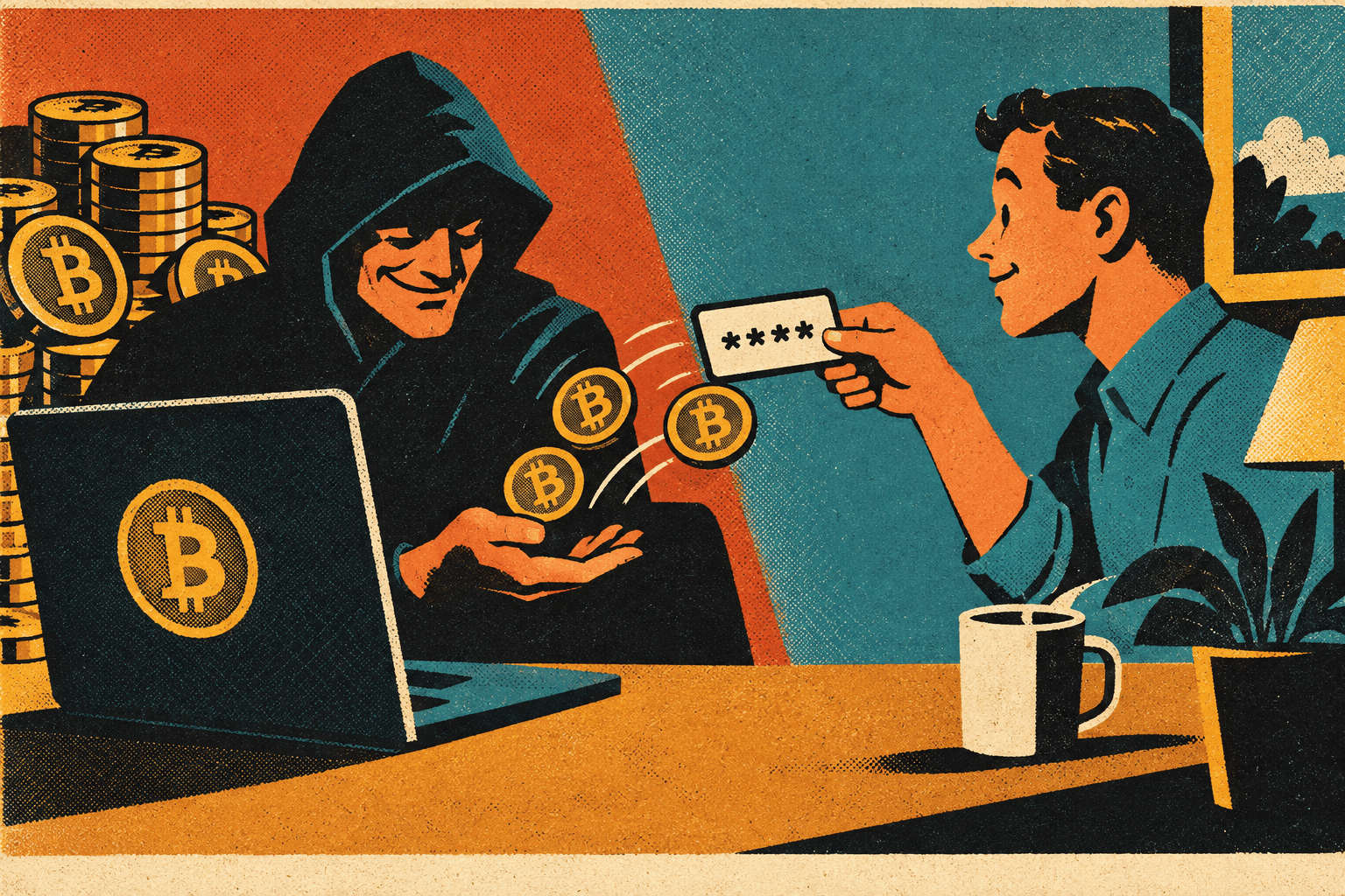 Leider van cryptodiefstal van 245 miljoen bekent: slachtoffers gaven zelf hun codes