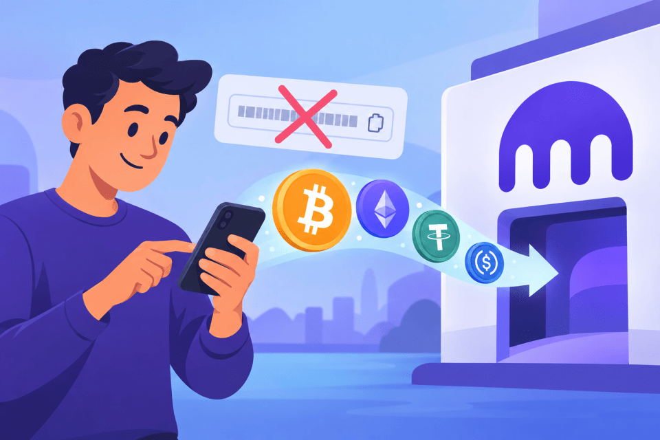 Crypto naar Kraken sturen kan nu zonder adres te kopiëren