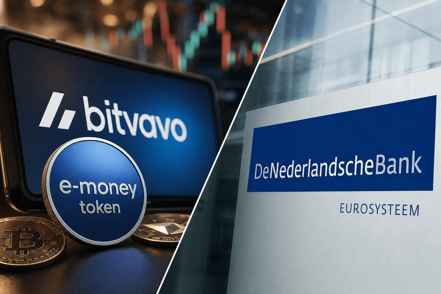 DNB registreert Bitvavo als betaalinstelling, maar alleen voor e-moneytokens