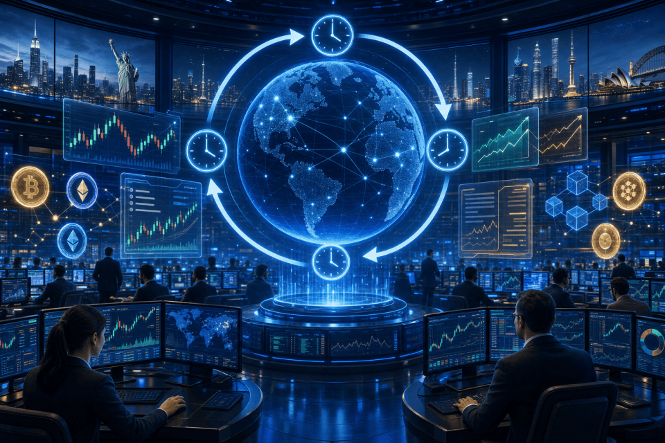 CME start 24/7-handel in crypto-futures en -opties