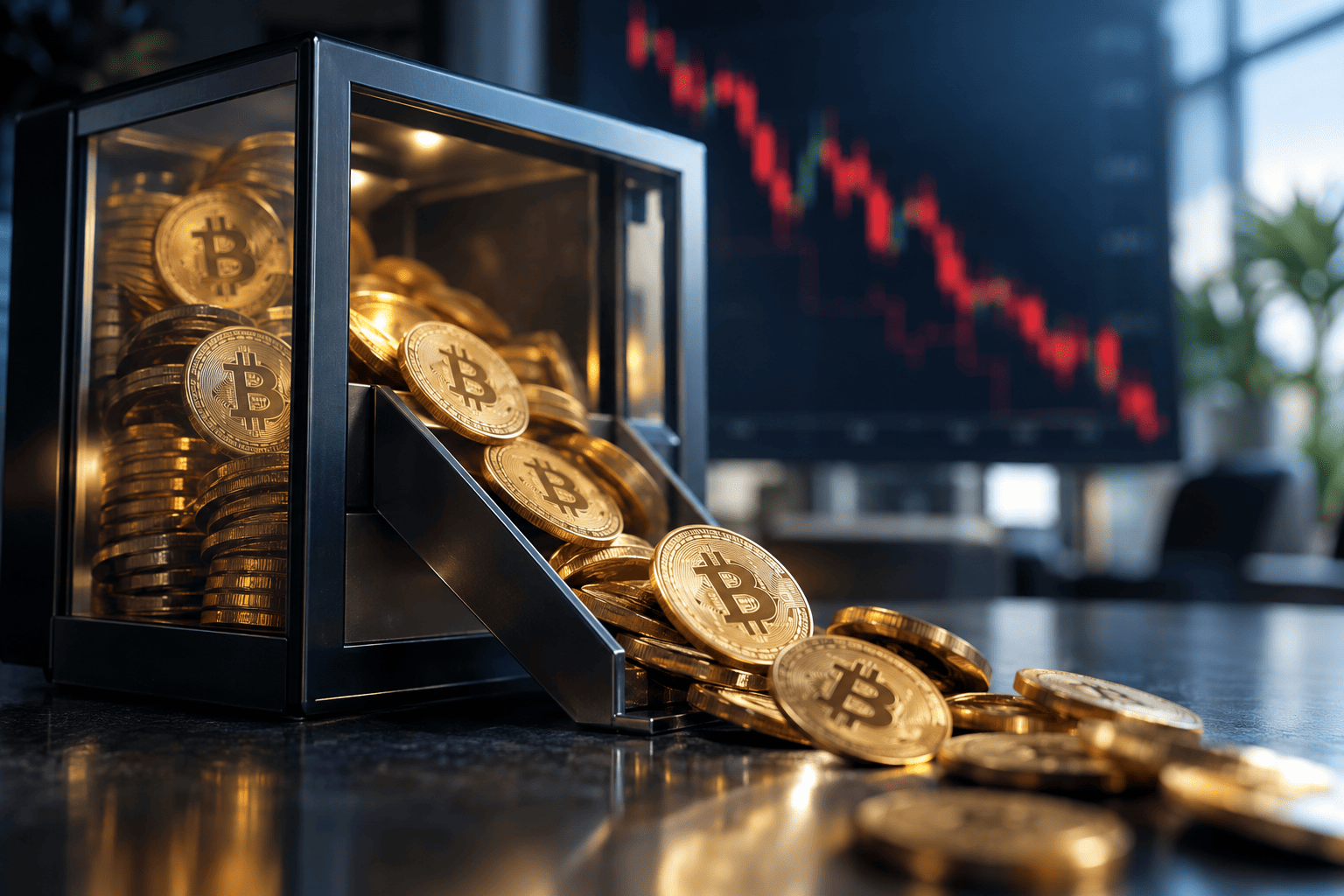 Grootste uitstroom uit bitcoin-ETF's sinds juni wist instroom van oktober uit