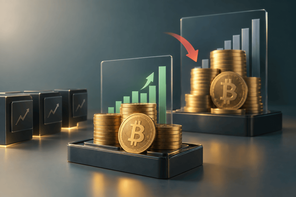 Instroom bitcoin-ETF's slinkt tot fractie na sterkste week van het jaar