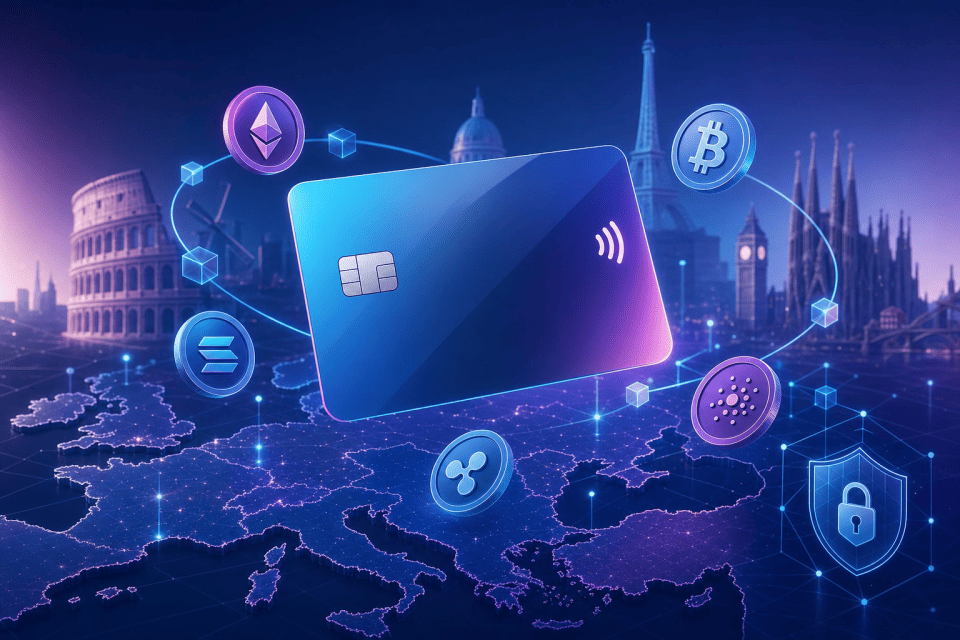 Revolut lanceert crypto-betaalkaart in Europa