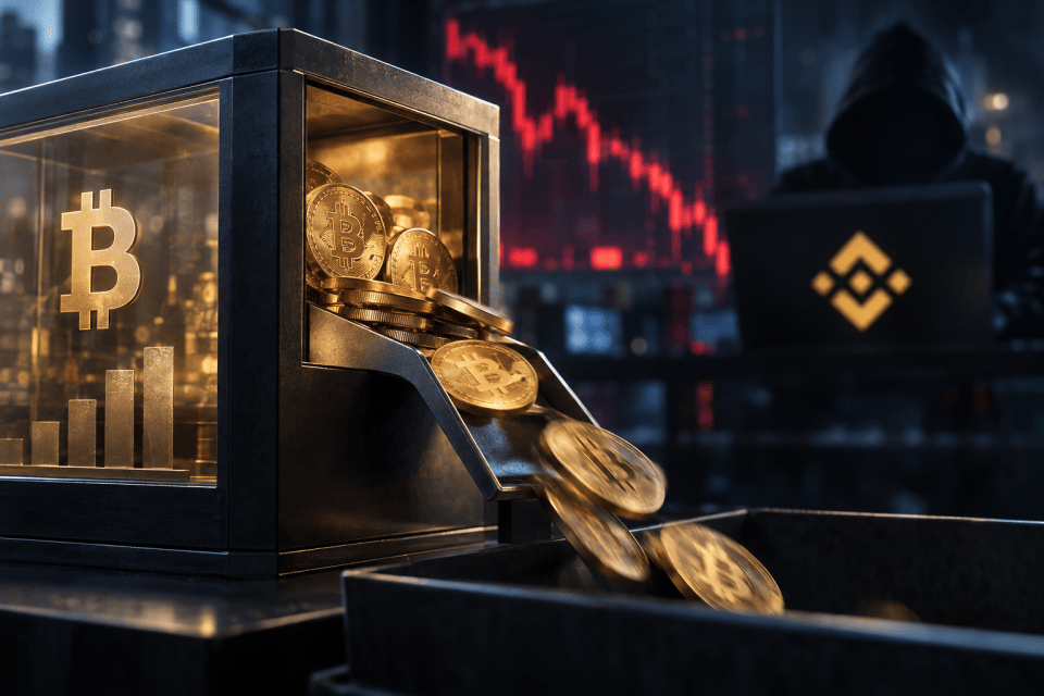 Bitcoin-ETF's zien grootste uitstroom van oktober een dag na Binance-hack