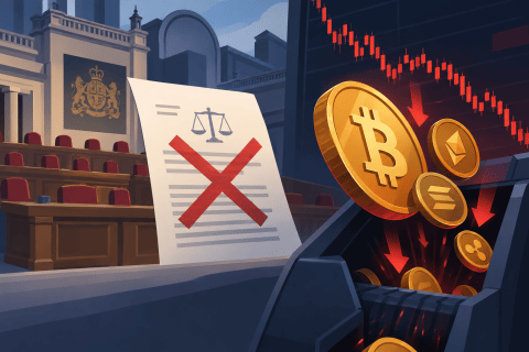 Cryptowet haalt Senaat niet, beurzen sluiten 571 miljoen dollar aan posities