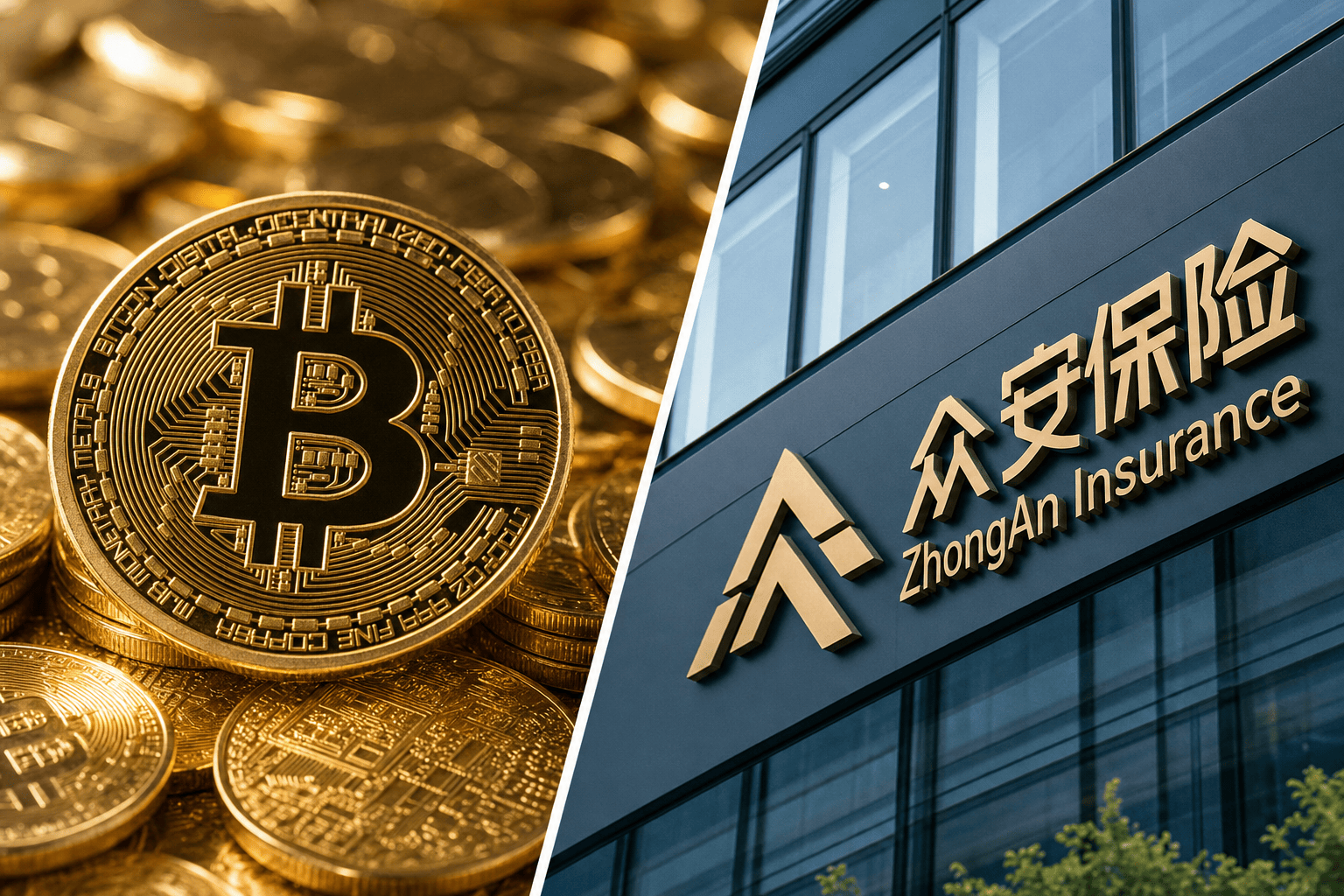Chinees verzekeringsbedrijf Zhibao haalt 154,7 miljoen dollar op in 2.380 bitcoin