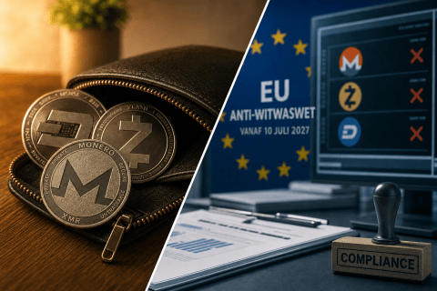 EU-antiwitwaswet raakt privacycoins bij beurzen vanaf 10 juli 2027, niet in eigen wallet