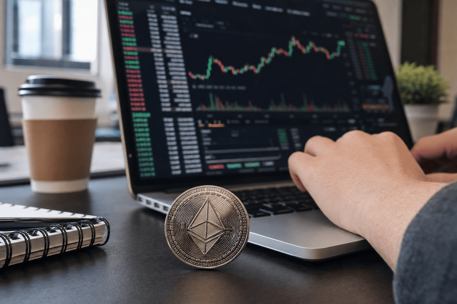 Bitmine koopt voor 19 miljoen dollar ether bij, bezit nu 4,8 procent van ETH-aanbod