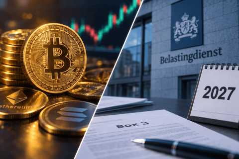 Belasting op je crypto verandert voorlopig niet, box 3-besluit schuift door naar 2027