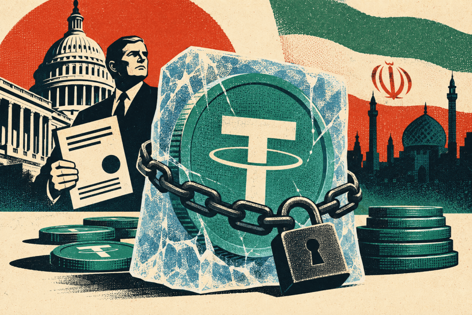 Tether bevroor 550 miljoen dollar aan Iraanse USDT, senatoren eisen onderzoek