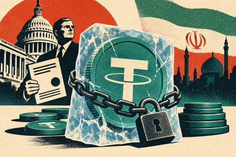 Tether bevroor 550 miljoen dollar aan Iraanse USDT, senatoren eisen onderzoek
