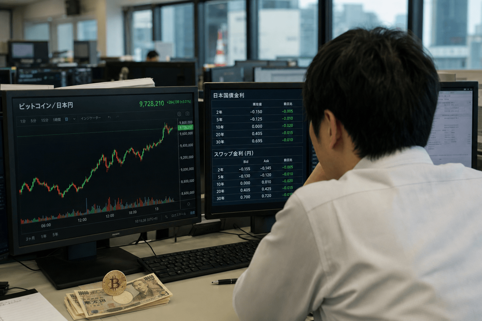 Bank of Japan verhoogt rente naar 1 procent, bitcoin veert op