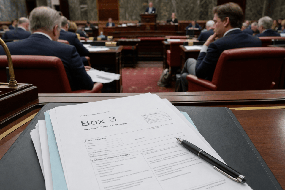 Box 3-wet voor werkelijk rendement wankelt in Eerste Kamer, debat op 30 juni
