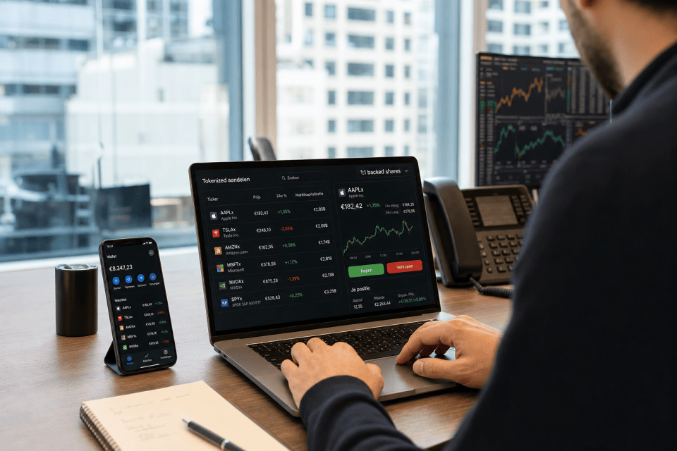 Coinbase lanceert 1-op-1 gedekte getokeniseerde aandelen, voorlopig alleen buiten de VS