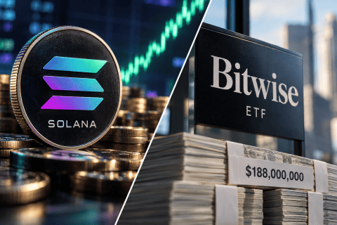Solana-ETF's beleven hun beste week ooit met 188 miljoen dollar instroom