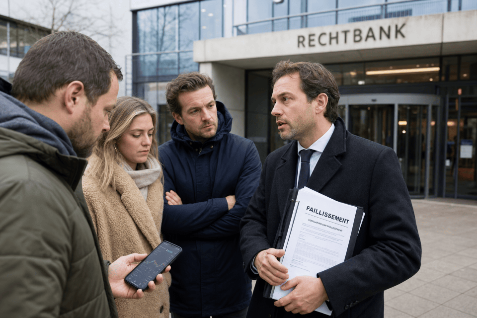 Gedupeerde Knaken-klanten verenigen zich, rechter beslist donderdag over faillissement